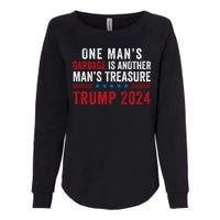 One ManS Garbage Is Another ManS Treasure Trump 2024 Proud To Be Garbage Womens California Wash Sweatshirt