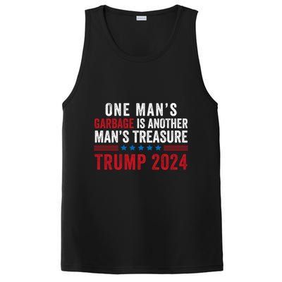 One ManS Garbage Is Another ManS Treasure Trump 2024 Proud To Be Garbage PosiCharge Competitor Tank