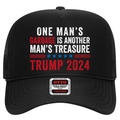 One ManS Garbage Is Another ManS Treasure Trump 2024 Proud To Be Garbage Trucker Hat