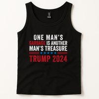 One ManS Garbage Is Another ManS Treasure Trump 2024 Proud To Be Garbage Tank Top