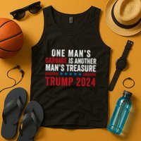 One ManS Garbage Is Another ManS Treasure Trump 2024 Proud To Be Garbage Tank Top