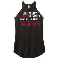 One ManS Garbage Is Another ManS Treasure Trump 2024 Proud To Be Garbage Women's Perfect Tri Rocker Tank