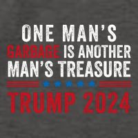 One ManS Garbage Is Another ManS Treasure Trump 2024 Proud To Be Garbage Vector Backpack