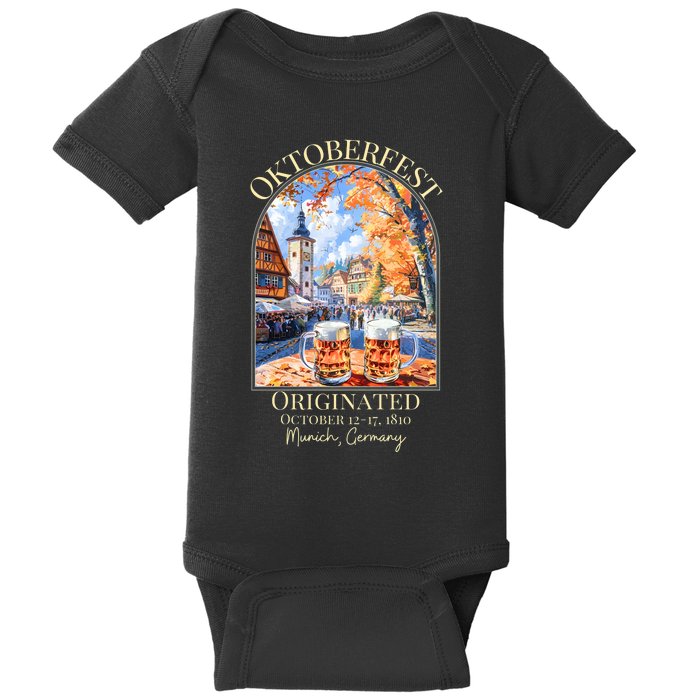 Oktoberfest Munich Germany Baby Bodysuit