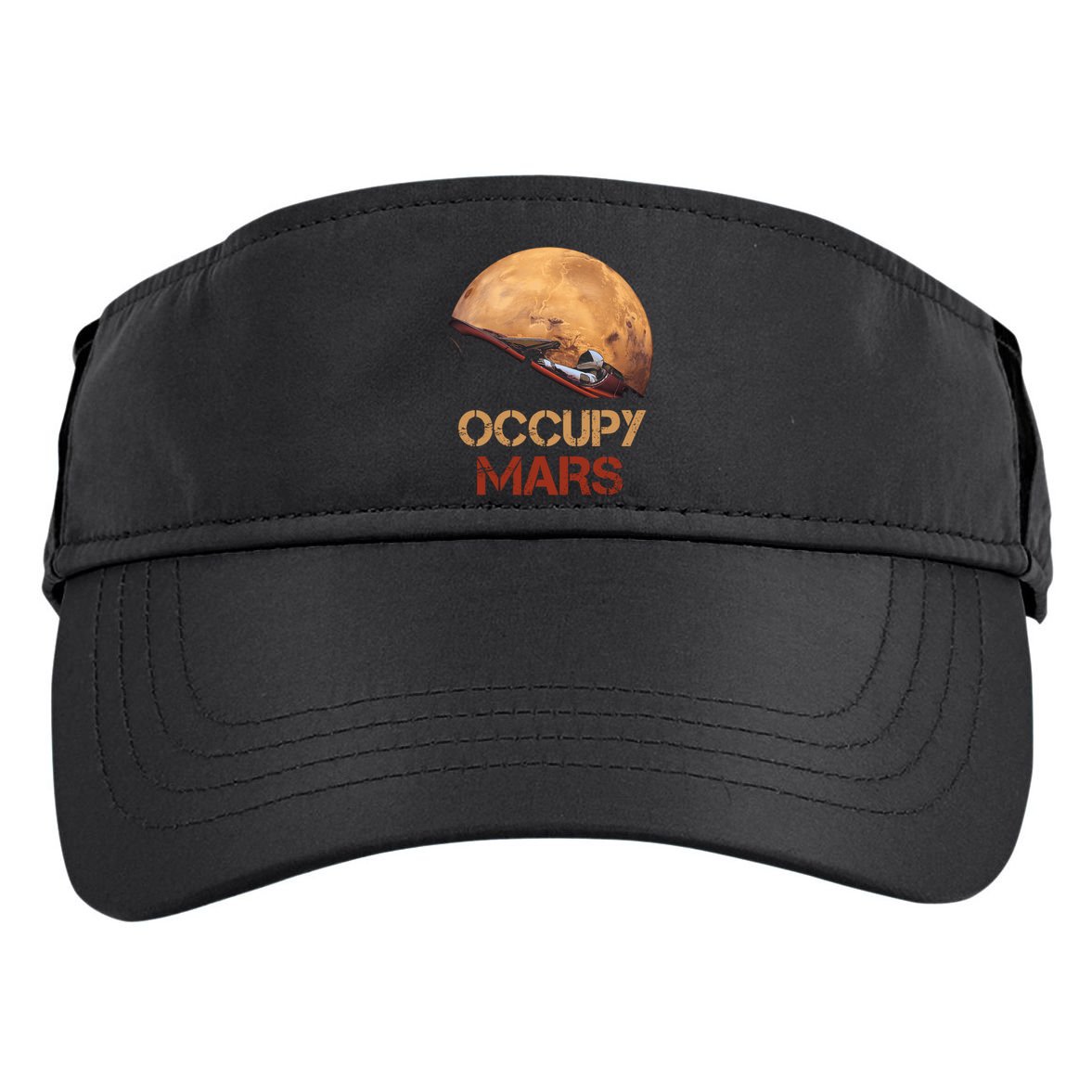 Occupy Mars Gift Adult Drive Performance Visor