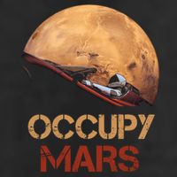 Occupy Mars Gift Adult Drive Performance Visor