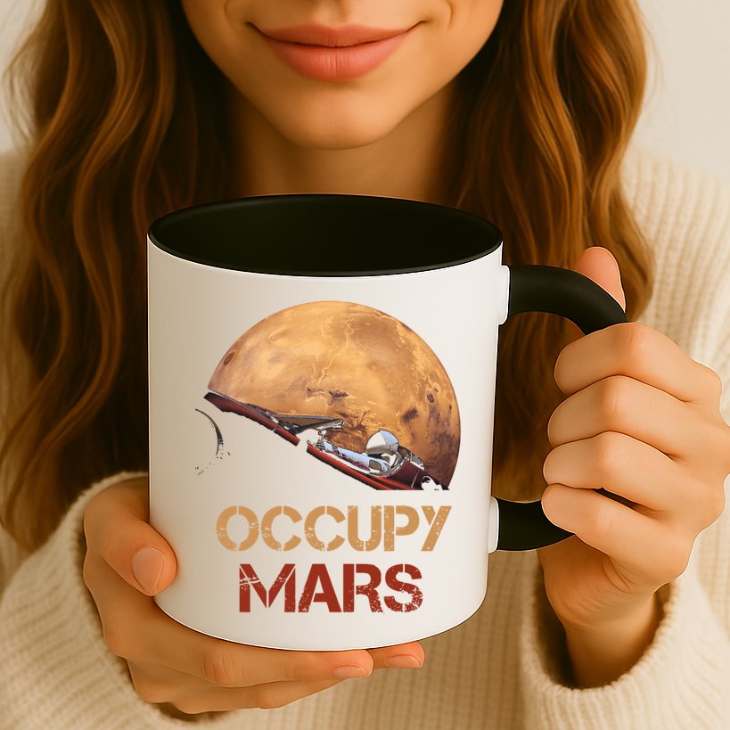 Occupy Mars Gift Mug