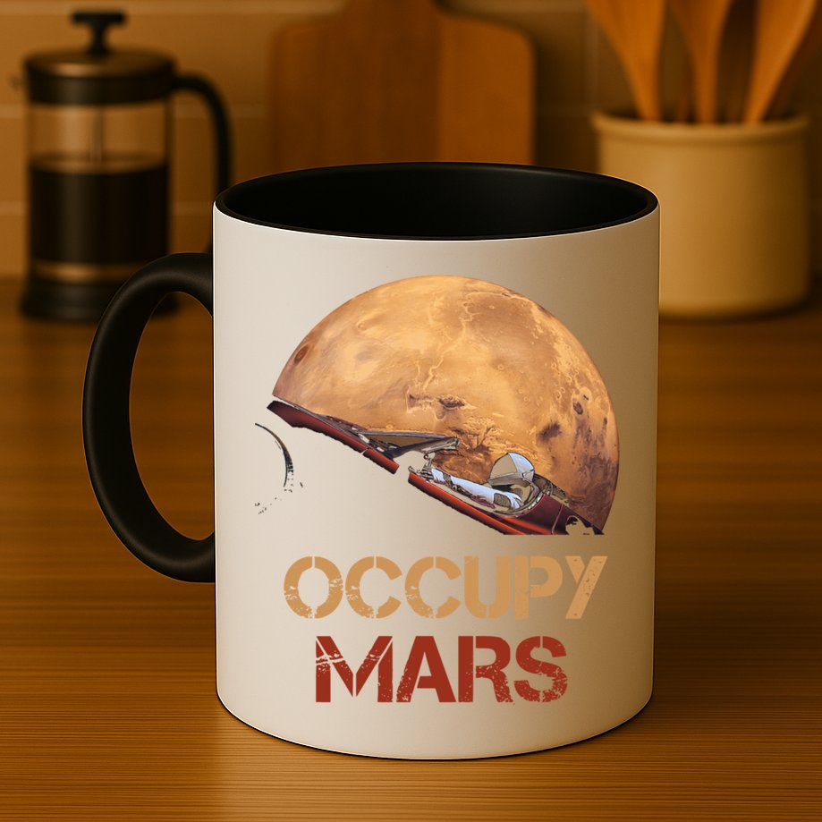 Occupy Mars Gift Mug