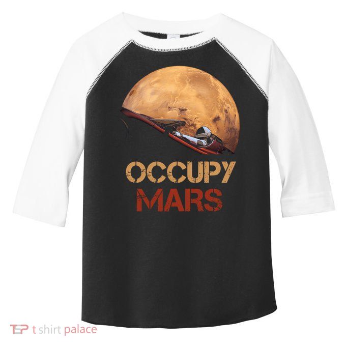 Occupy Mars Gift Toddler Fine Jersey T-Shirt
