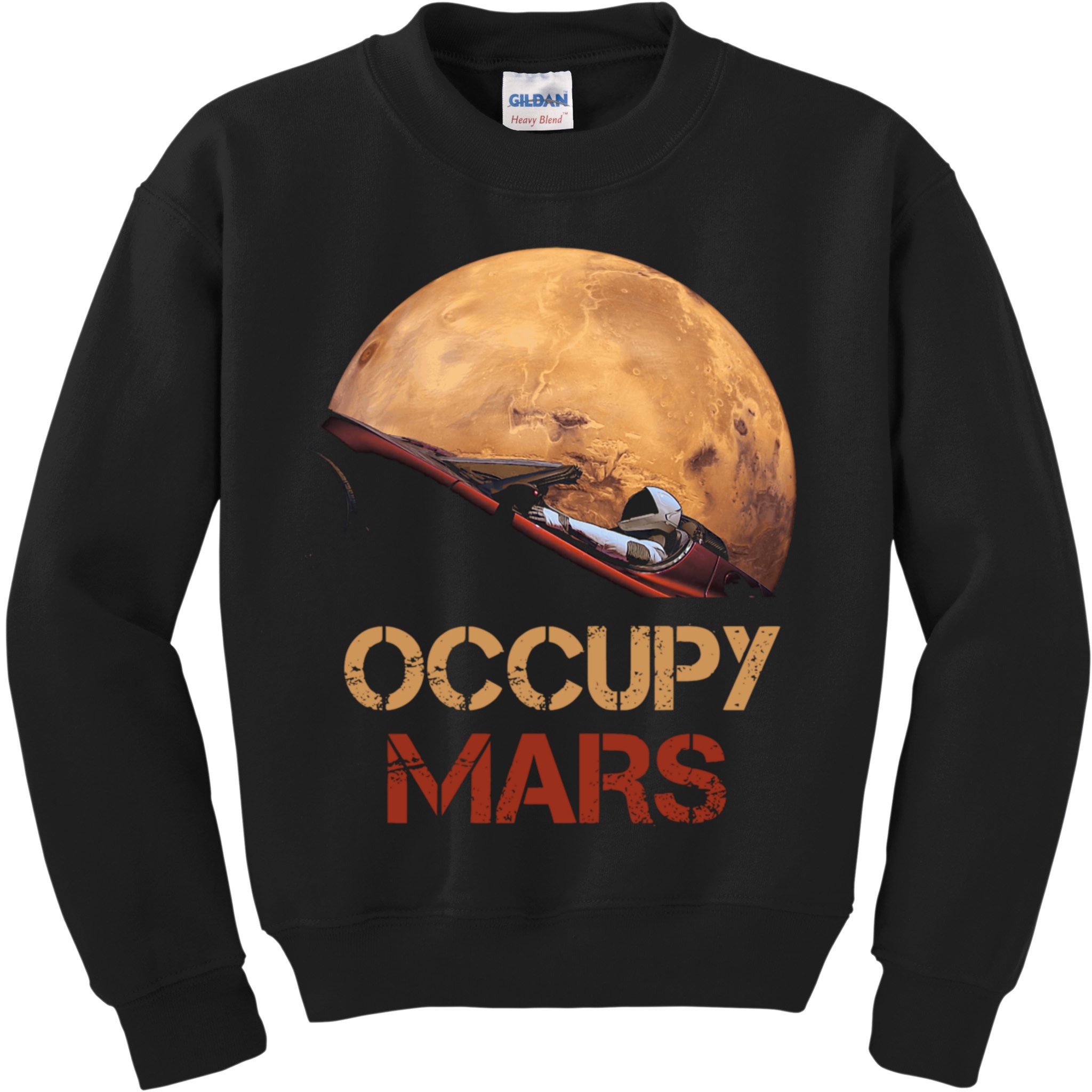 Occupy Mars Gift Kids Sweatshirt