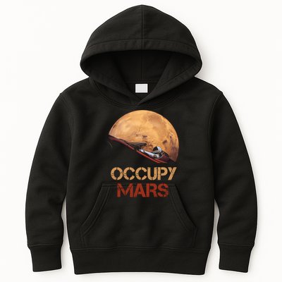 Occupy Mars Gift Kids Hoodie