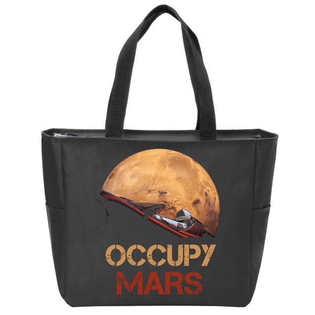 Occupy Mars Gift Zip Tote Bag