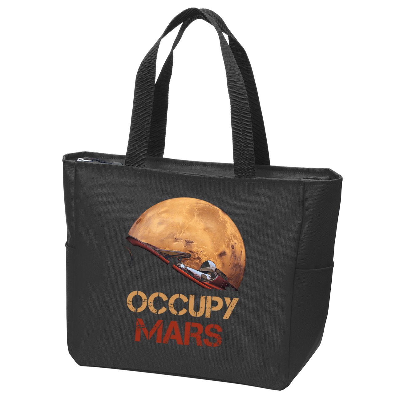 Occupy Mars Gift Zip Tote Bag