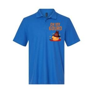 Oh My Gourd Funny Thanksgiving Gift Funny Gift Softstyle Adult Sport Polo