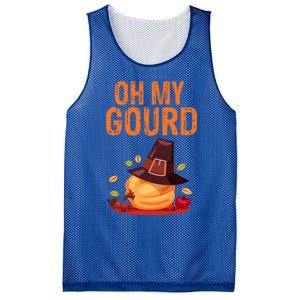 Oh My Gourd Funny Thanksgiving Gift Funny Gift Mesh Reversible Basketball Jersey Tank