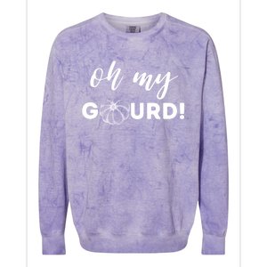 Oh My Gourd! Gift Colorblast Crewneck Sweatshirt