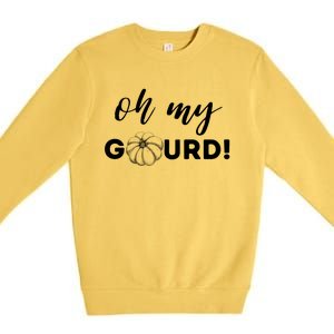 Oh My Gourd! Gift Premium Crewneck Sweatshirt