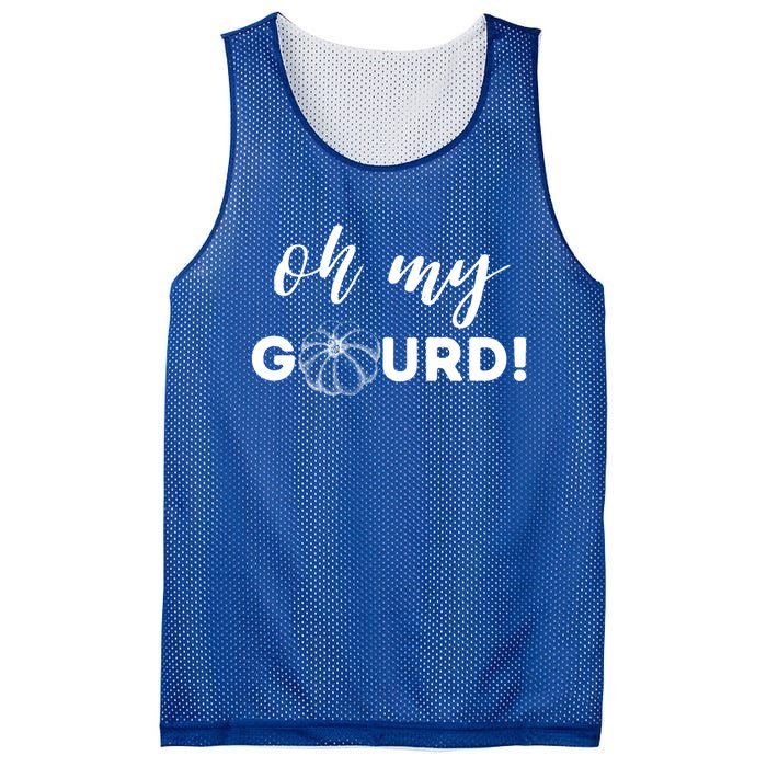 Oh My Gourd! Gift Mesh Reversible Basketball Jersey Tank