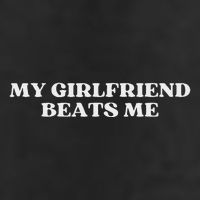 Original My Girlfriend Beats Me Aesthetic 11oz C Handle Ceramic Mug