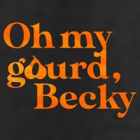 Oh My Gourd Becky Funny 7 Panel Mesh Trucker Snapback Hat