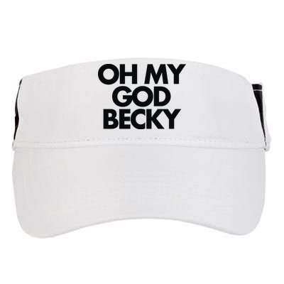 Oh My God Becky Adult Drive Performance Visor