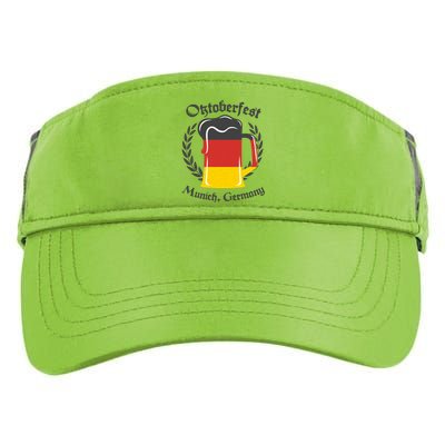 Oktoberfest Munich Germany Flag Mug Adult Drive Performance Visor