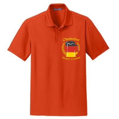 Oktoberfest Munich Germany Flag Mug Dry Zone Grid Polo