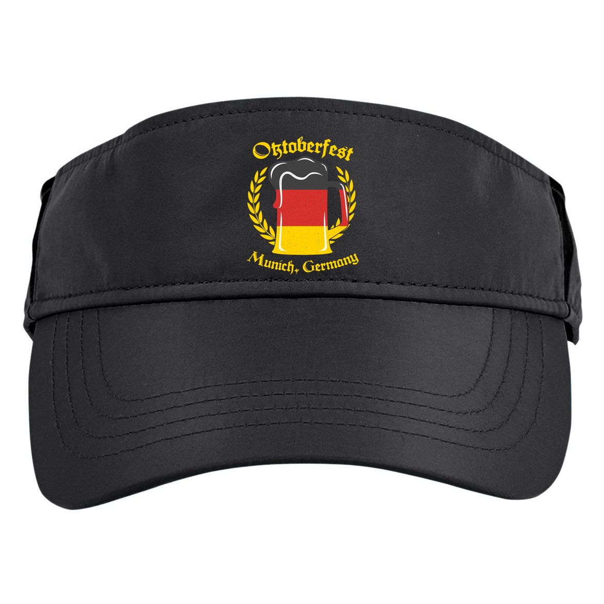 Oktoberfest Munich Germany Flag Mug Adult Drive Performance Visor