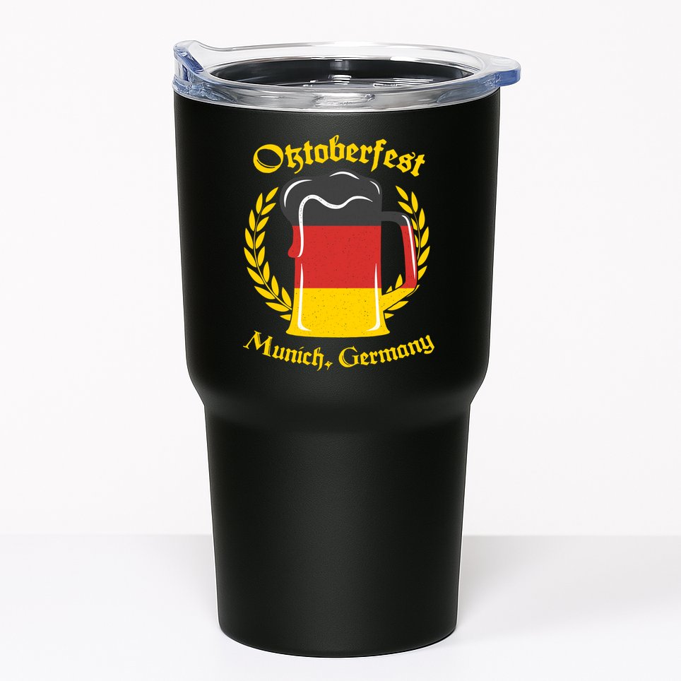 Oktoberfest Munich Germany Flag Mug Tumbler