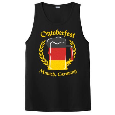 Oktoberfest Munich Germany Flag Mug PosiCharge Competitor Tank