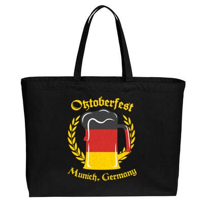 Oktoberfest Munich Germany Flag Mug Cotton Canvas Jumbo Tote