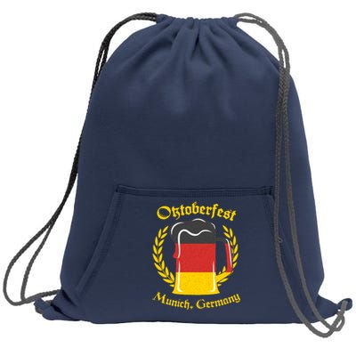 Oktoberfest Munich Germany Flag Mug Sweatshirt Cinch Pack Bag