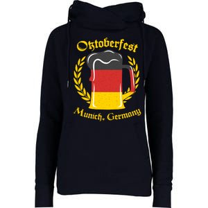 Oktoberfest Munich Germany Flag Mug Womens Funnel Neck Pullover Hood