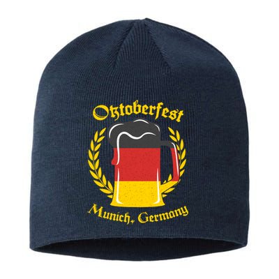 Oktoberfest Munich Germany Flag Mug Sustainable Beanie