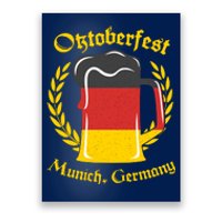 Oktoberfest Munich Germany Flag Mug Poster