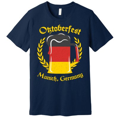 Oktoberfest Munich Germany Flag Mug Premium T-Shirt