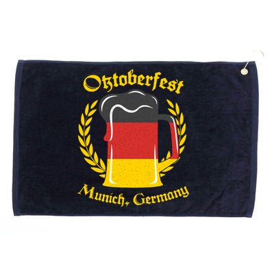 Oktoberfest Munich Germany Flag Mug Grommeted Golf Towel