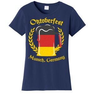 Oktoberfest Munich Germany Flag Mug Women's T-Shirt