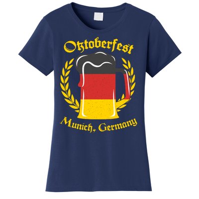 Oktoberfest Munich Germany Flag Mug Women's T-Shirt