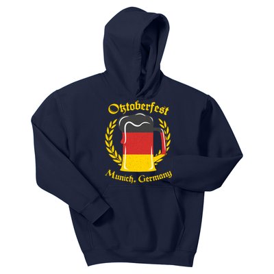 Oktoberfest Munich Germany Flag Mug Kids Hoodie