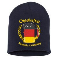 Oktoberfest Munich Germany Flag Mug Short Acrylic Beanie