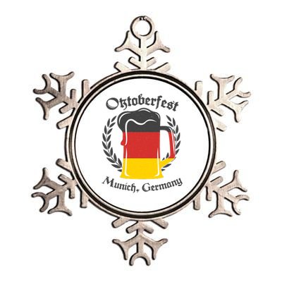 Oktoberfest Munich Germany Flag Mug Metallic Star Ornament