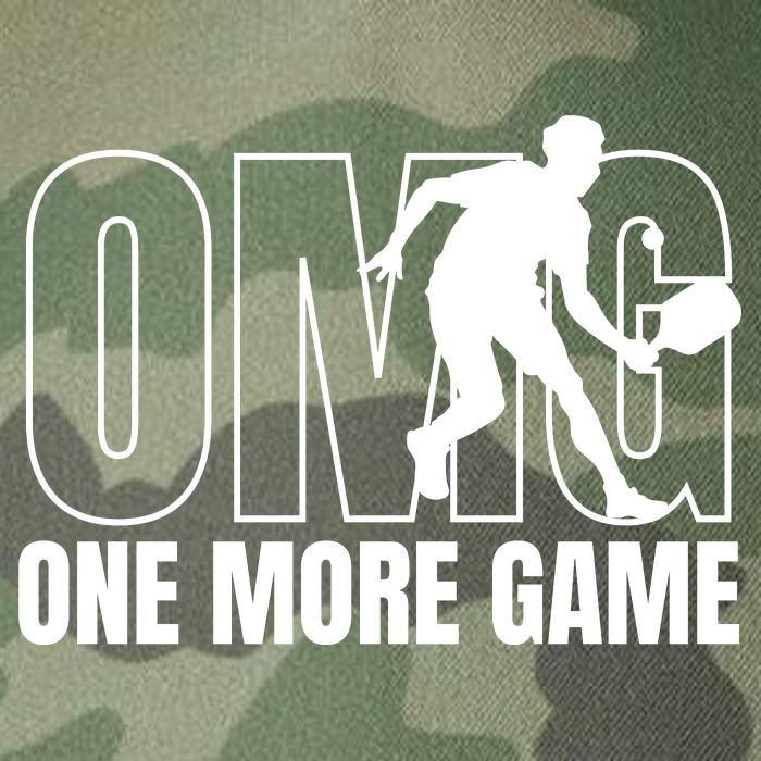 One More Game Omg Retro Funny Pickleball Lover Pickle Ball Legacy Tie Dye Trucker Hat