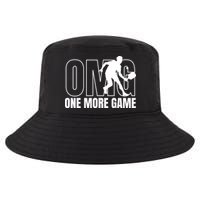 One More Game Omg Retro Funny Pickleball Lover Pickle Ball Cool Comfort Performance Bucket Hat