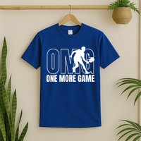 One More Game Omg Retro Funny Pickleball Lover Pickle Ball T-Shirt