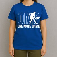 One More Game Omg Retro Funny Pickleball Lover Pickle Ball T-Shirt