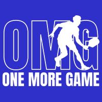 One More Game Omg Retro Funny Pickleball Lover Pickle Ball 16 in Basic Backpack