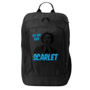 Oh My God Scarlet City Backpack