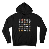 Ores Minerals Gems And Crystals Rock Collecting Hoodie