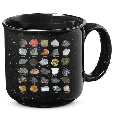 Ores Minerals Gems And Crystals Rock Collecting 15oz Campfire Ceramic Mug